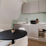 One Bedroom With Sloped Ceiling Apartment