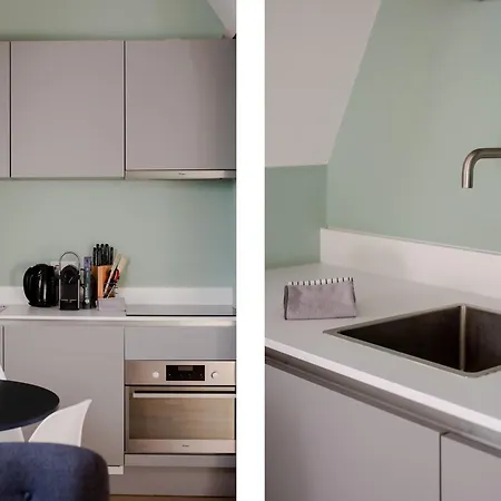 Apartmán One Bedroom With Sloped Ceiling