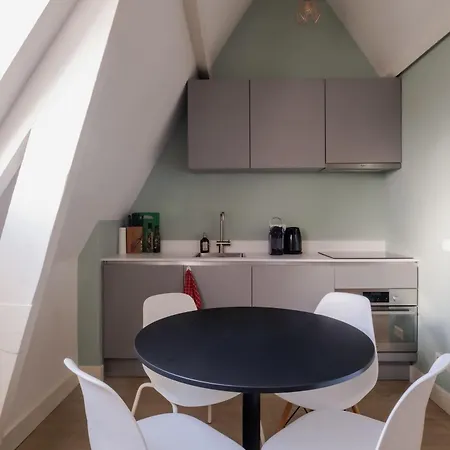 One Bedroom With Sloped Ceiling Appartement