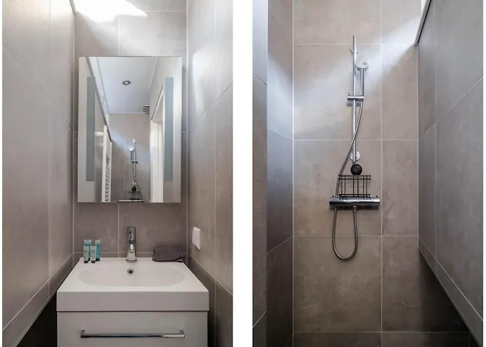 One Bedroom With Sloped Ceiling Apartman