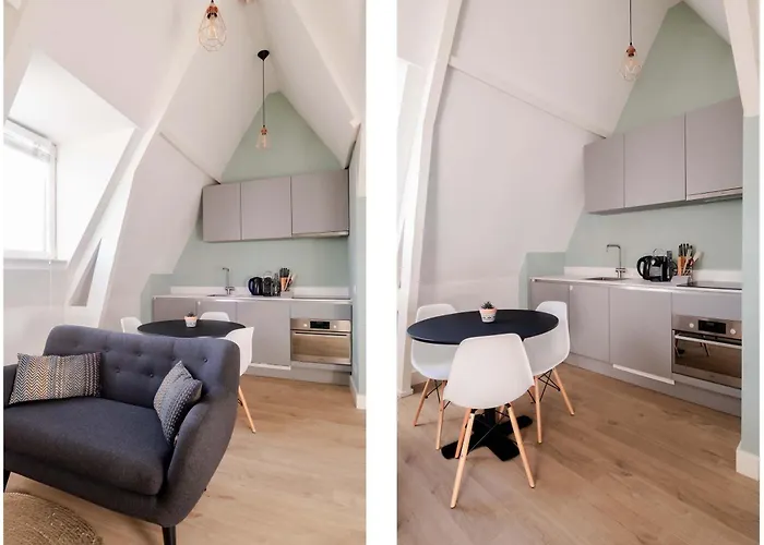 One Bedroom With Sloped Ceiling Apartman Rotterdam