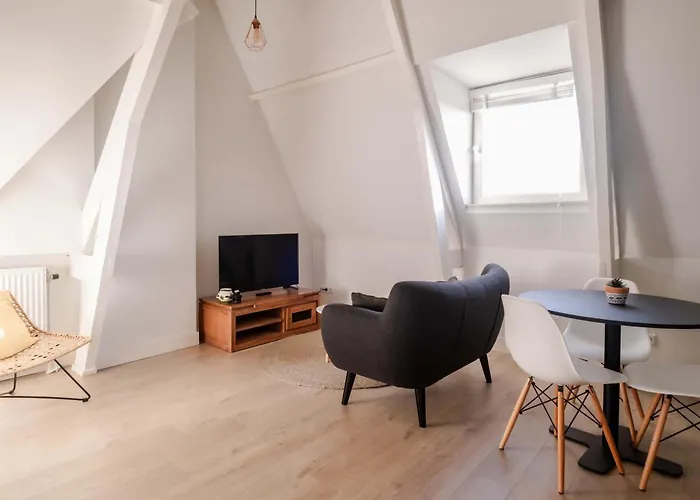 One Bedroom With Sloped Ceiling Apartman *